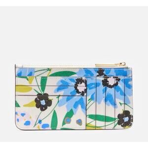 NWT $149 Kate Spade Boxed Madison Floral Large Slim Card Wallet. Yours For?